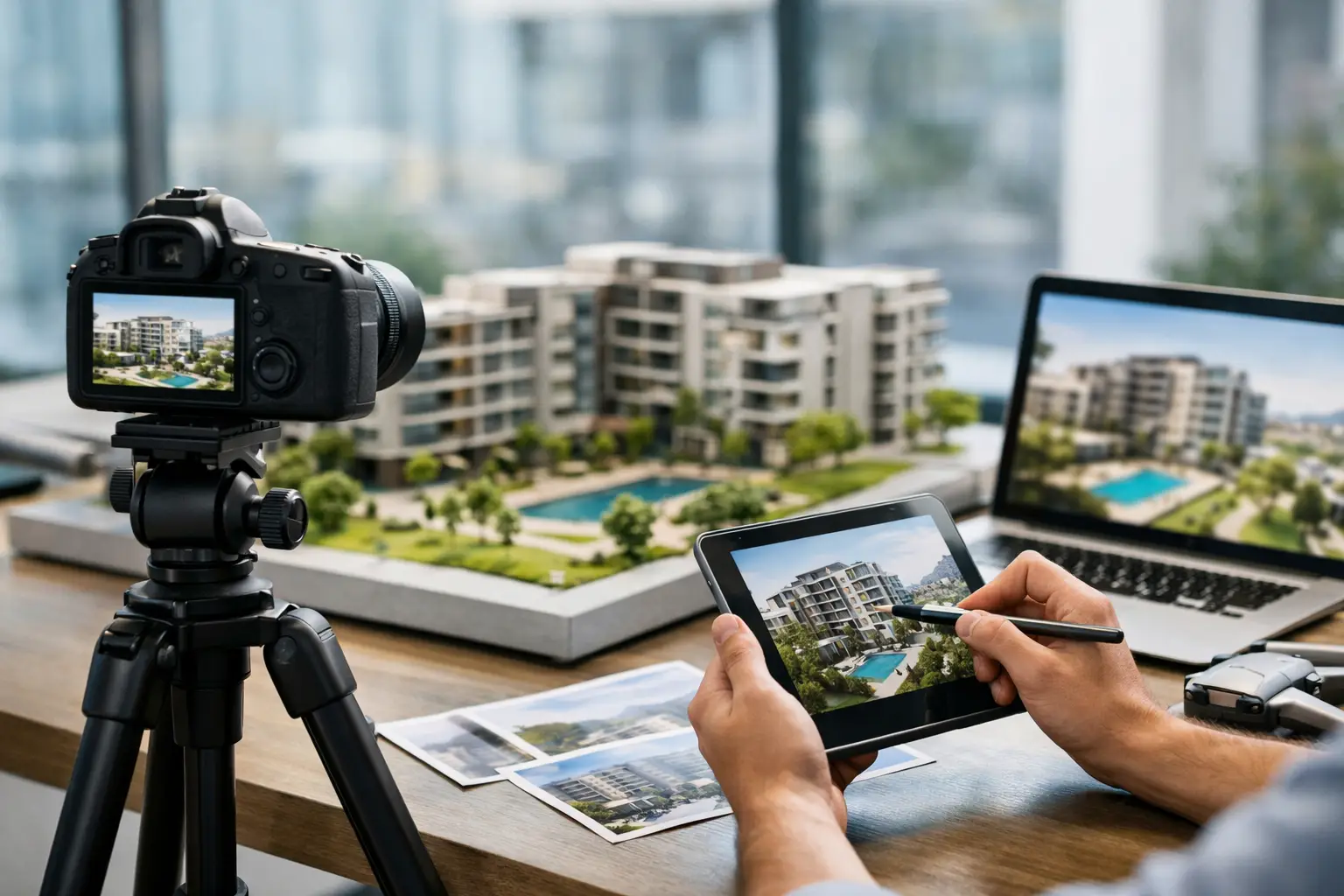 Contenido visual para desarrollos inmobiliarios