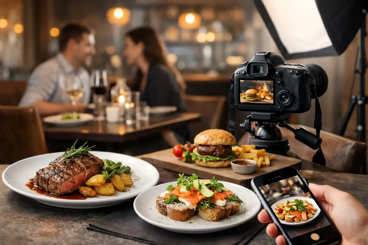 Qué fotos necesita un restaurante para vender más