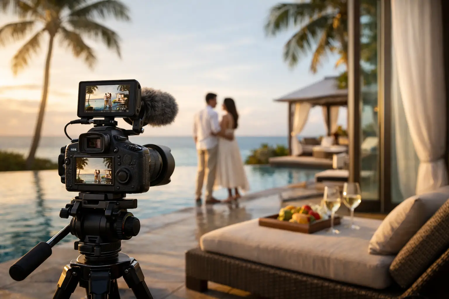 Producción visual para hoteles de lujo