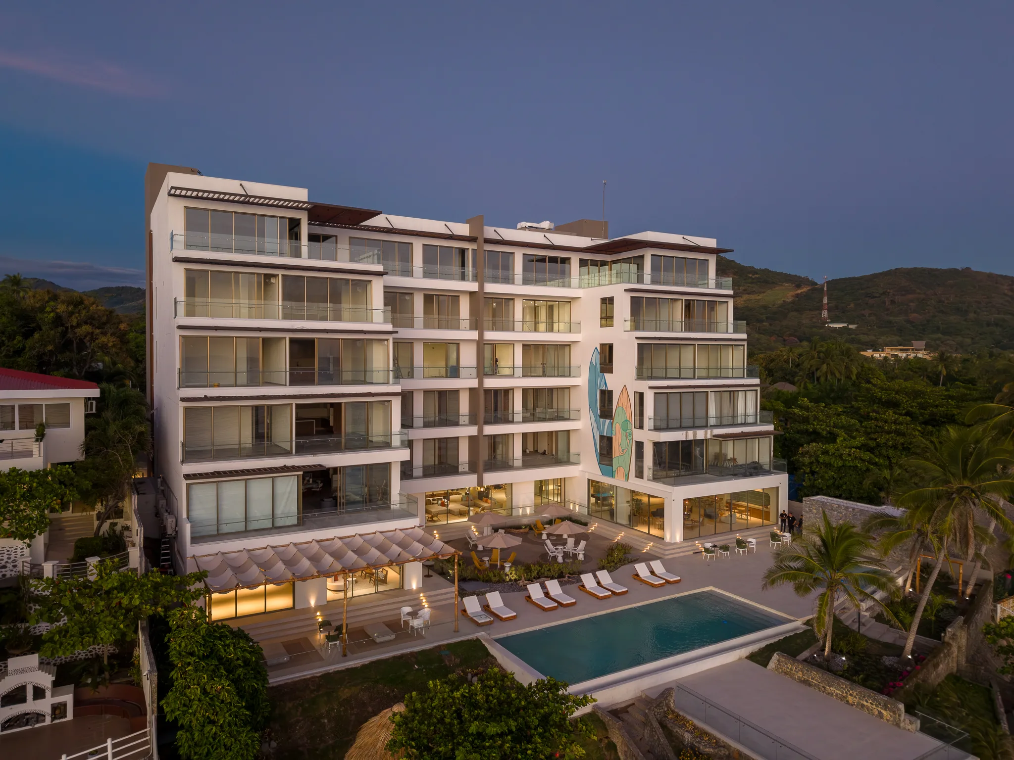 Premium real estate photography of Barefoot at El Zonte Beach by Gatopardo Media